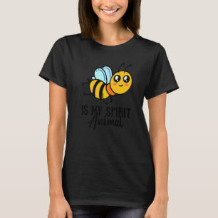 Camiseta Abelha É O Meu Espírito Animal Eu Crianças Eu Bomb