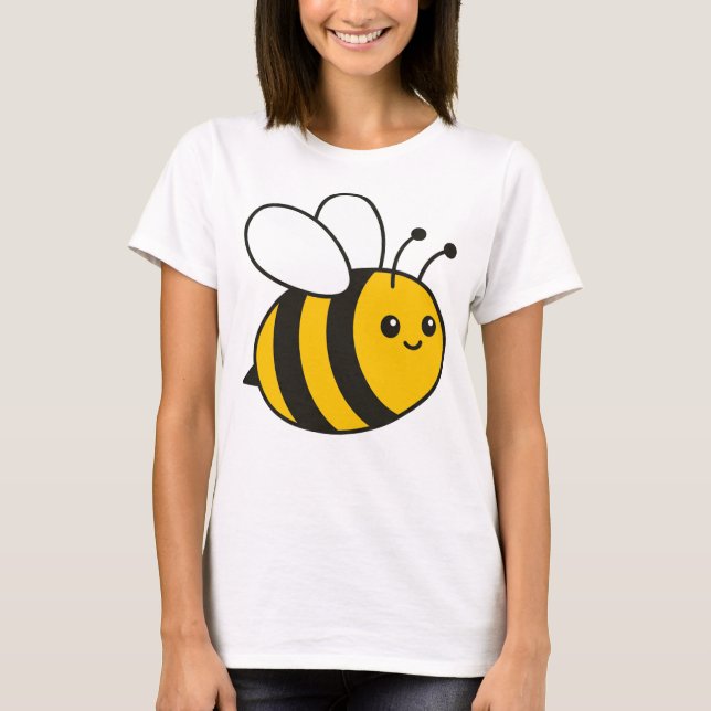 Camiseta abelha engraçada (Frente)