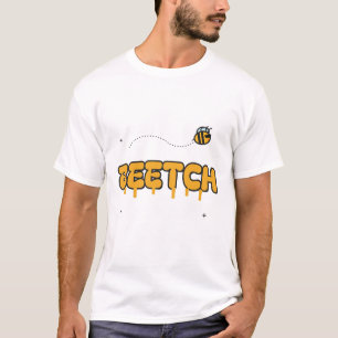 Camiseta Abelha engraçada com trocadilho de mel e atitude