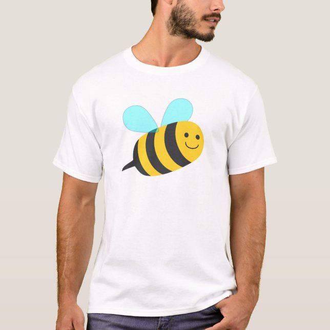 Camiseta Abelha feliz (Frente)