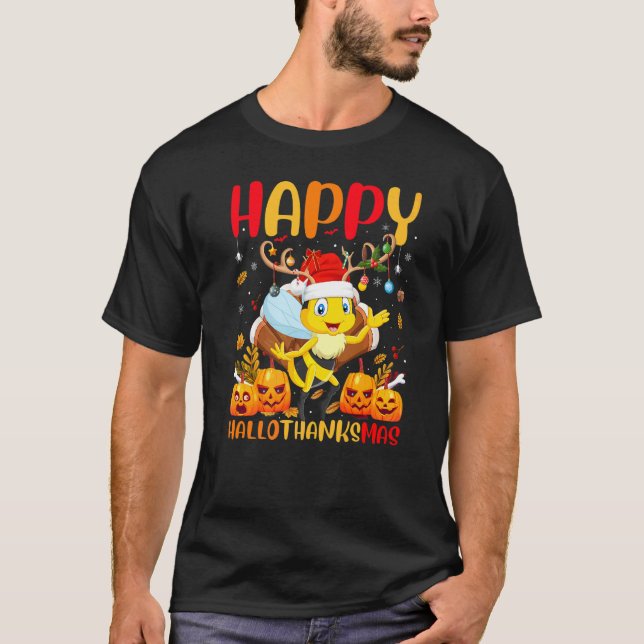 Camiseta Abelha Feliz Abelha Olágratassan (Frente)