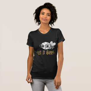 Camiseta Abelha Fofa com Óculos - Deixe-a Ser