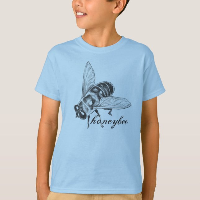 Camiseta Abelha Infantil Camisa de Abelha Camisa d (Frente)