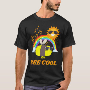 CAMISETA ABELHA LEGAL FELIZ COM ESTE ESTILO RETRO