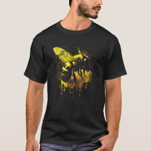 Camiseta Abelha melífera e abelha bumble para apicultores d