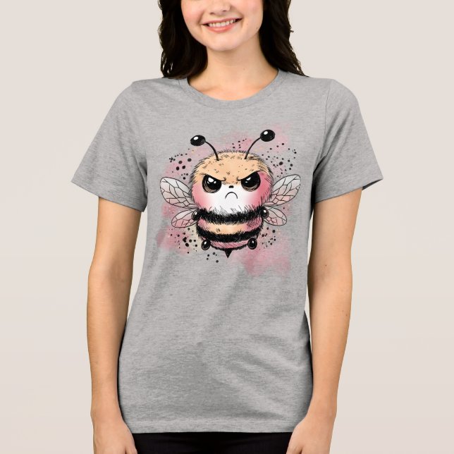 Camiseta Abelha Melífera Mal-Humorada (Frente)