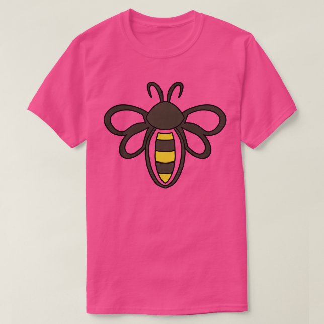 Camiseta Abelha Minimalista (Frente do Design)