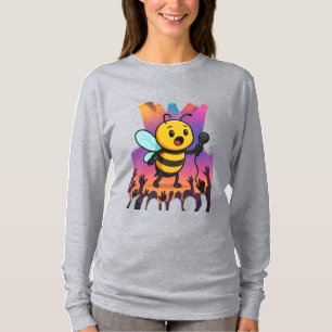 Camiseta Abelha no Palco - Vibes do Rap