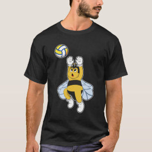 Camiseta Abelha nos Esportes de Voleibol