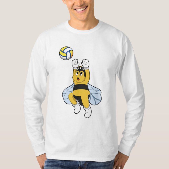 Camiseta Abelha nos Esportes de Voleibol (Frente)