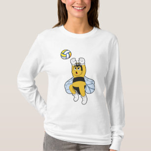 Camiseta Abelha nos Esportes de Voleibol