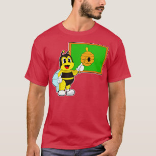Camiseta Abelha Professora Pointer Bee Nest