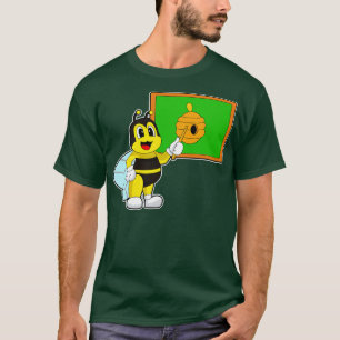 Camiseta Abelha Professora Pointer Bee Nest