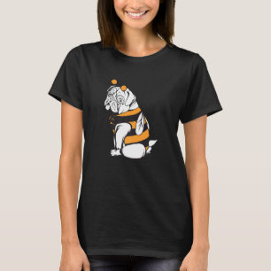 Camiseta Abelha Pug Abelha Fofa Apicultor, Cão de Abelha Me