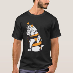 Camiseta Abelha Pug Apicultor Abelha Cachorro