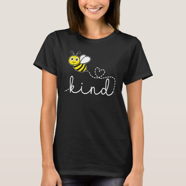 Camiseta Abelha Seja Bonita Unity Day Orange Tee Anti Bully (Frente)