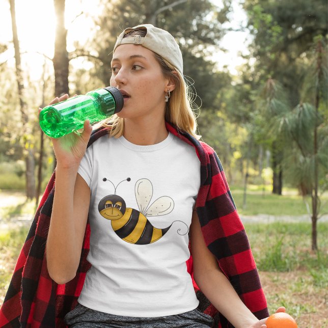 Camiseta Abelha Sorridente (Criador carregado)