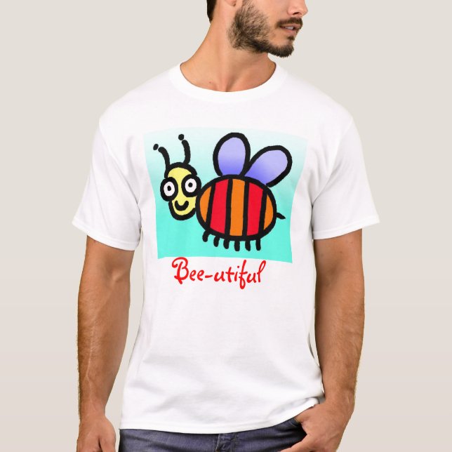 Camiseta Abelha-utiful (Frente)