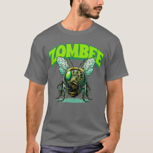 Camiseta Abelha Zombee Zumbi Abelhas de Halloween Horror Ap