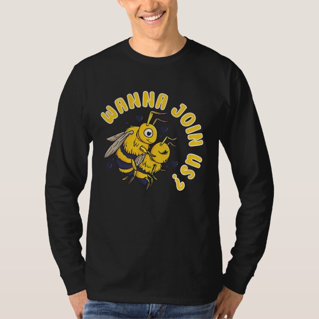 Camiseta Abelhas Abelhas Abelhas Apiárias Apiary Api (Frente)