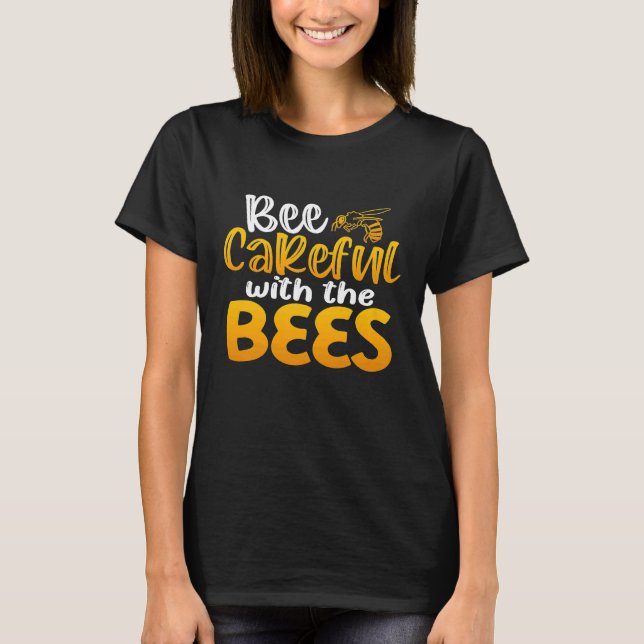 Camiseta Abelhas Apiaristas De Bebê Bonitas (Frente)