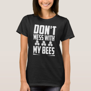 Camiseta Abelhas apicultoras Mel Não se meta com a minha