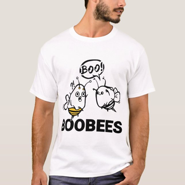 Camiseta Abelhas Assustadoras de Halloween (Frente)