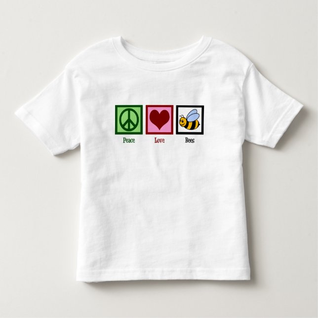 Camiseta Abelhas De Amor Pela Paz (Frente)