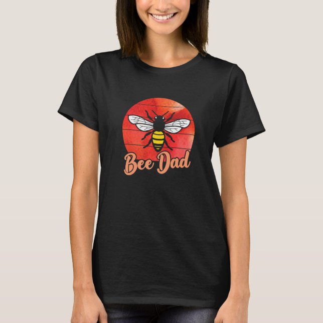 Camiseta Abelhas de apicultura Pai de mel de abelhas (Frente)