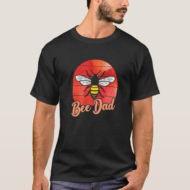 Camiseta Abelhas de apicultura Pai de mel de abelhas (Frente)
