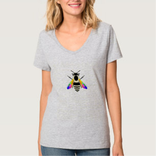 Camiseta Abelhas De Arco-Íris