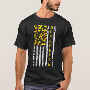 Camiseta Abelhas de Bandeira Americana 1