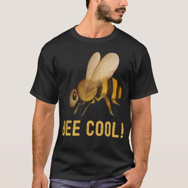 Camiseta Abelhas de insetos vegetais Legal apicultura Funny (Frente)