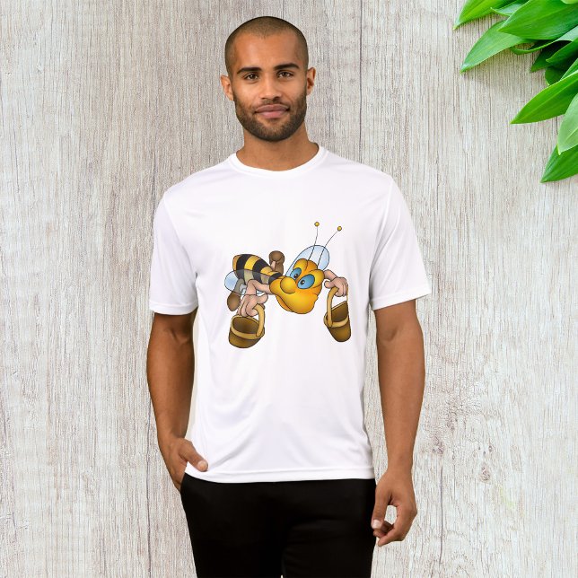 Camiseta Abelhas de mel com cestas e diversão de abelha ocu (Criador carregado)
