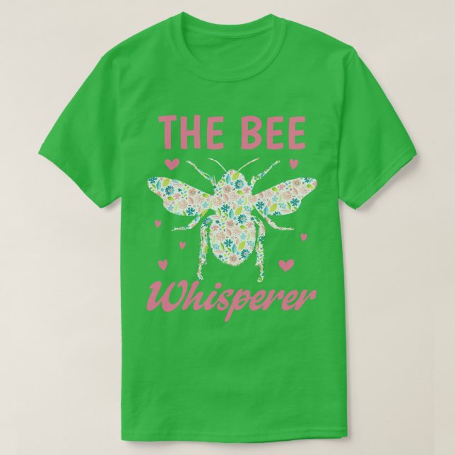 Camiseta Abelhas de Mel de Menina Suspiradora de Abelhas (Frente do Design)