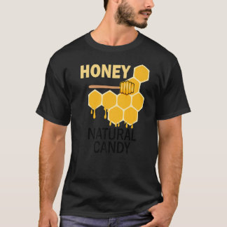 Camiseta Abelhas De Mel De Sabor Natural De Candy