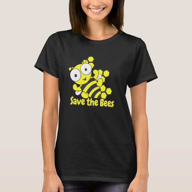 Camiseta Abelhas De Mel Para Apicultores No Dia Mundial Da  (Frente)