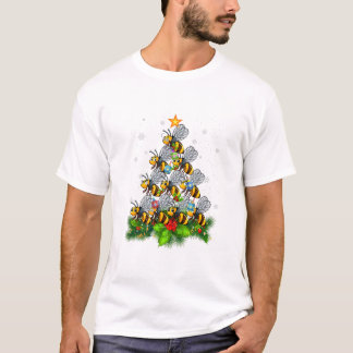 Camiseta Abelhas de Natal Engraçadas De Bebê