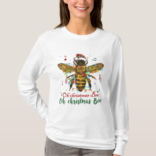 Camiseta Abelhas de Natal Oh Abelhas de Natal Claro