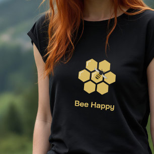Camiseta Abelhas e Honeycomb