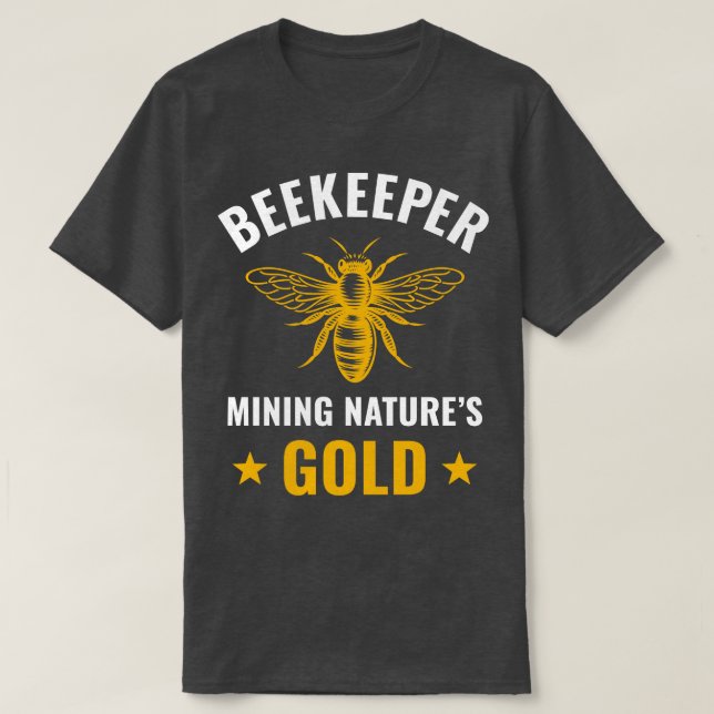 Camiseta Abelhas Engraçadas De Mel (Frente do Design)