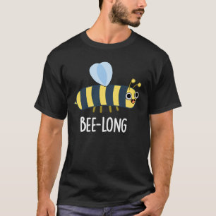 Camiseta Abelhas Longas Insetas Engraçadas De Bee Longa Esc