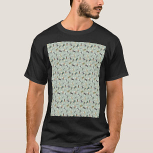Camiseta abelhas nativas australianas em fundo verde