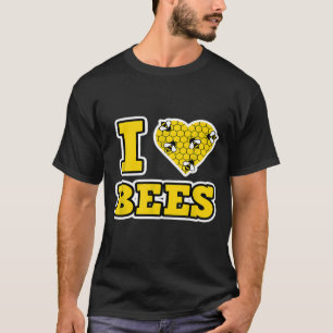 Camiseta Abelhas Para Mulheres E Homens Que Amo Abelhas