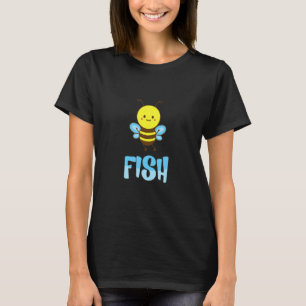 Camiseta Abelhas Peixes Apicultores Homens Mulheres Criança