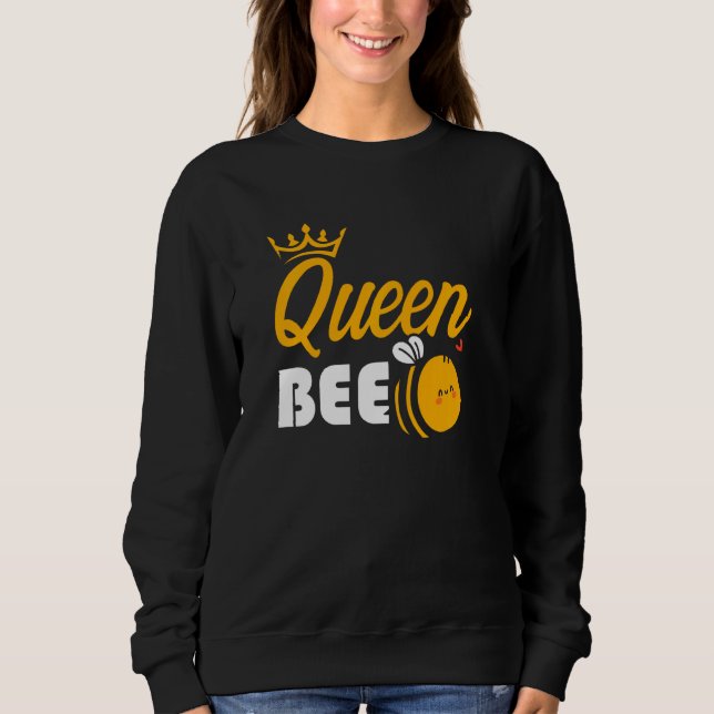 Camiseta Abelhas Rainhas apicultoras Abelhas Mel Honeycomb  (Frente)