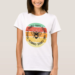 Camiseta Abelhas Retroprotetoras Positivas