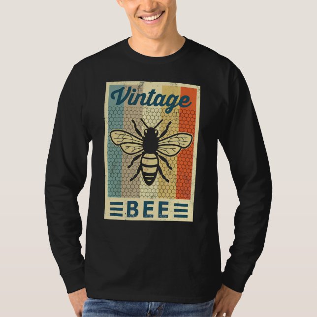 Camiseta Abelhas Vintage - Apicultura (Frente)