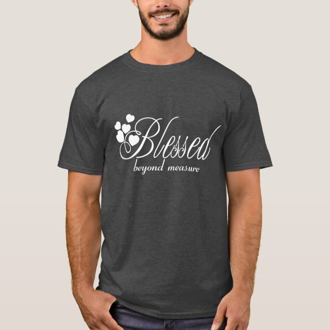 Camiseta Abençoa além da medida (Frente)