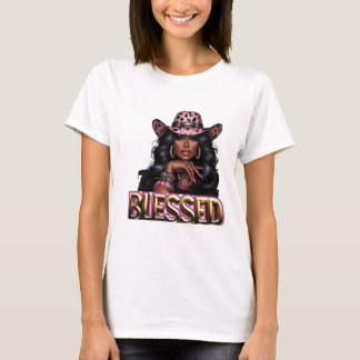 Camiseta Abençoada – Conforto e Estilo Inspirados